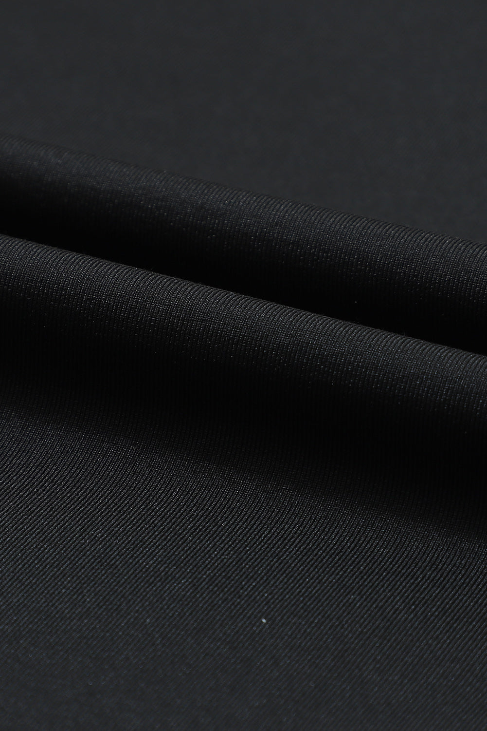 Black Drawstring Pocketed Joggers