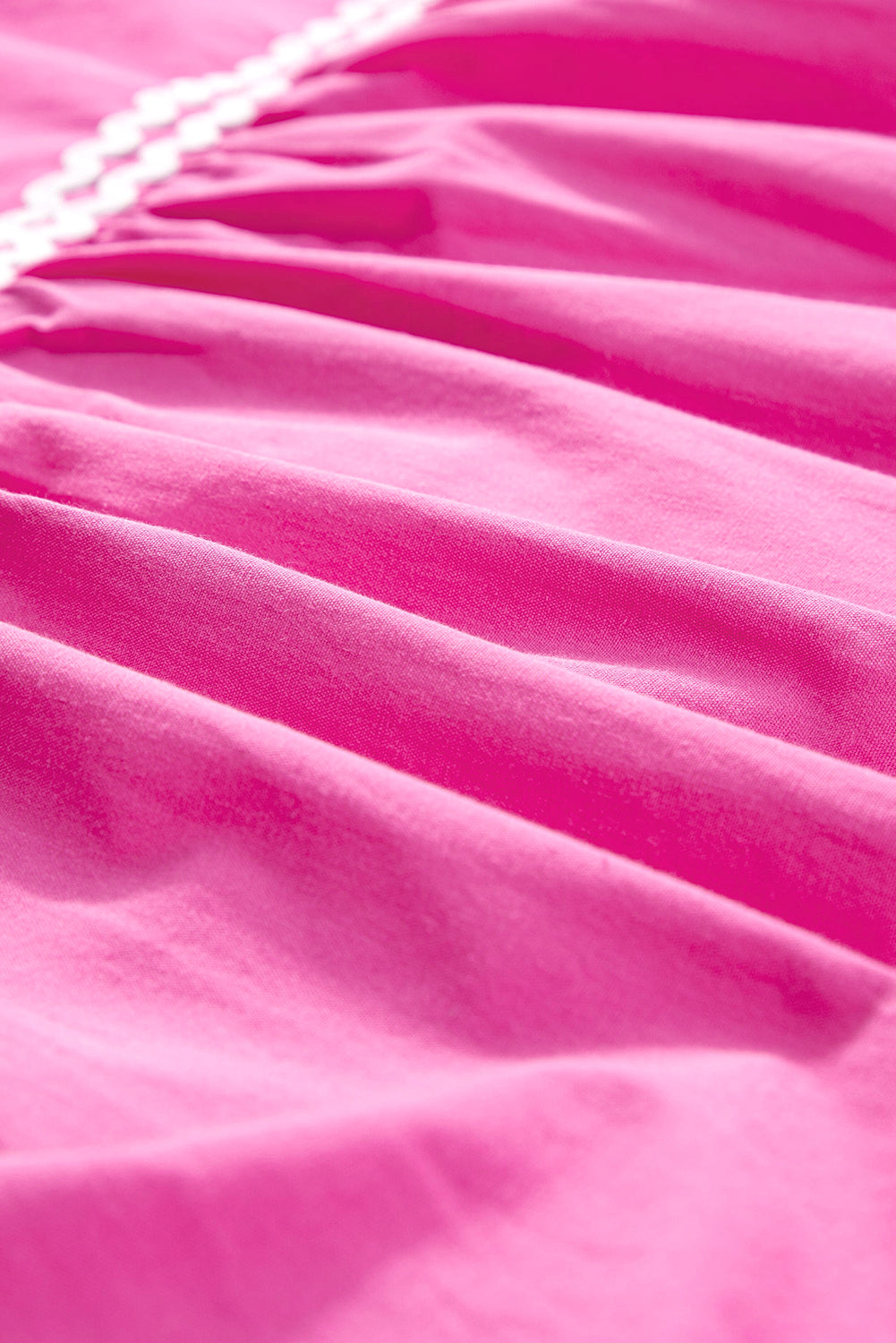Strawberry Pink Tiered Dress