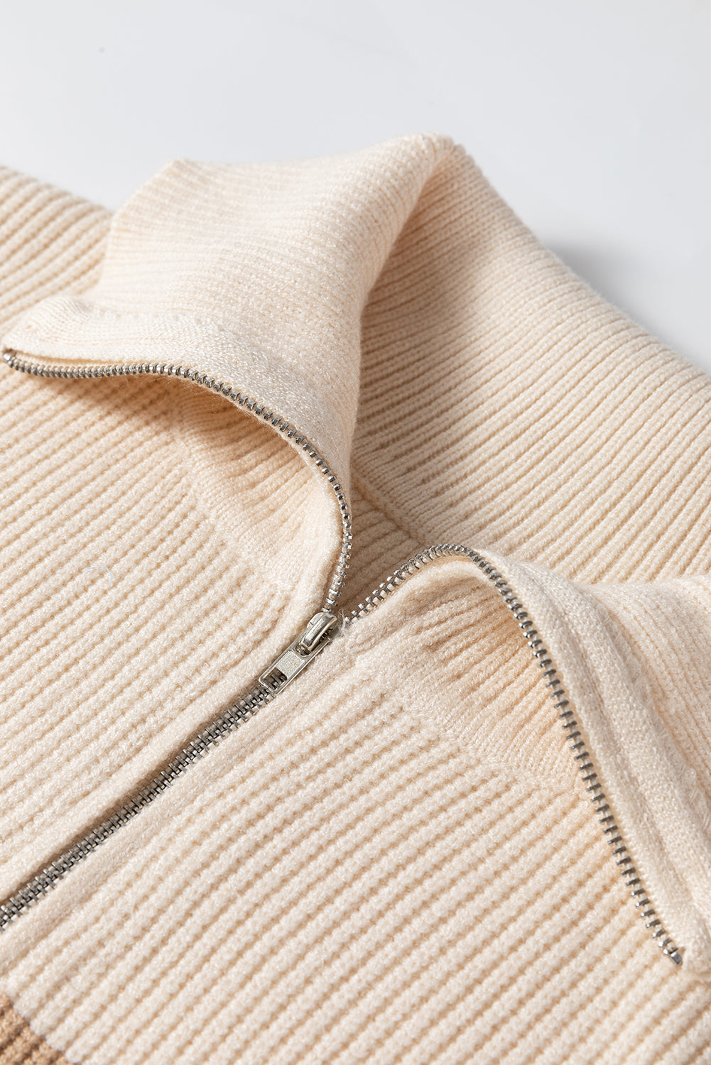 Khaki Stripe Sweater Vest
