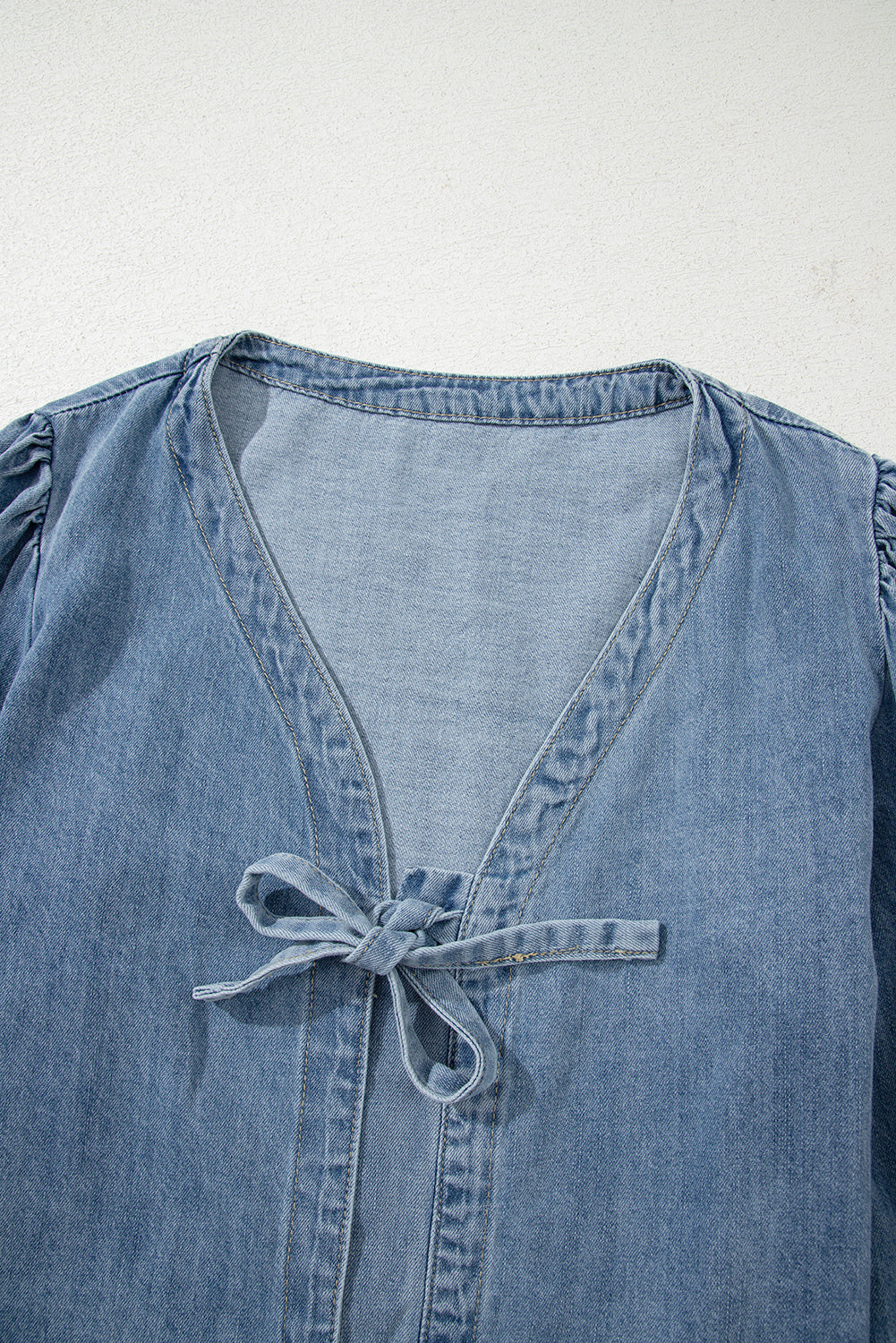 Blue Denim Top