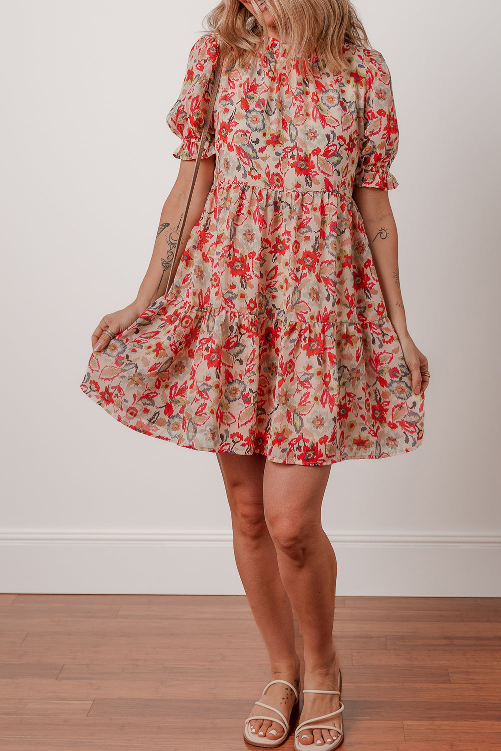 Multicolour Floral Dress