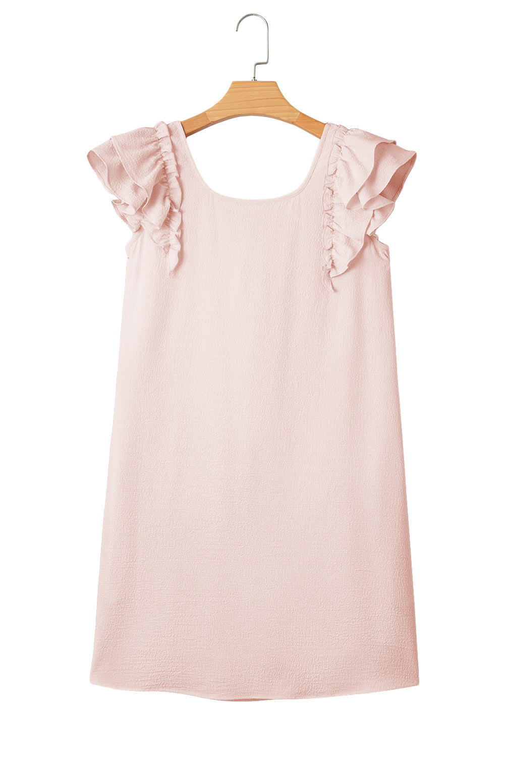 Light Pink Bow Back Mini Dress