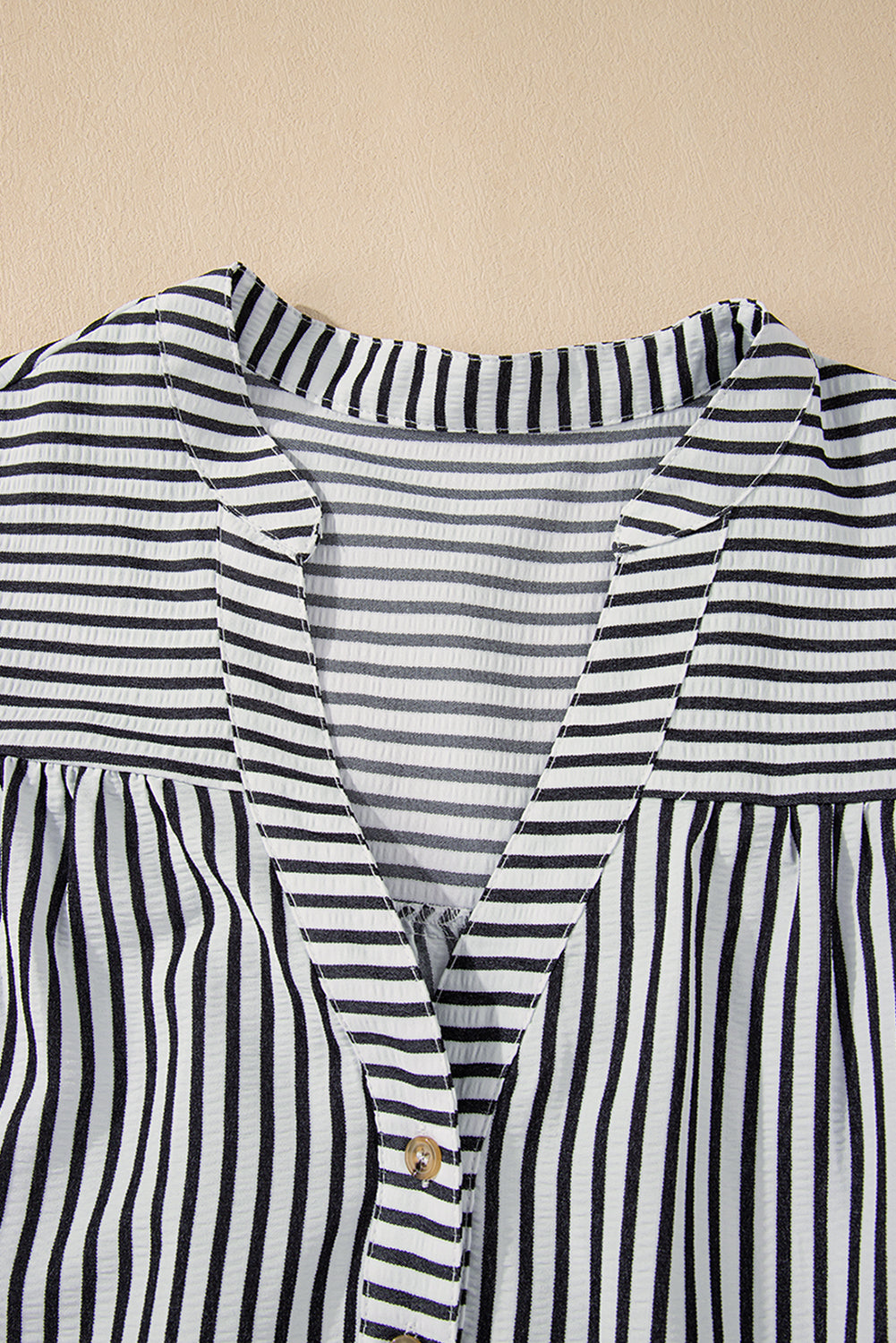 Black Stripe Mini Dress