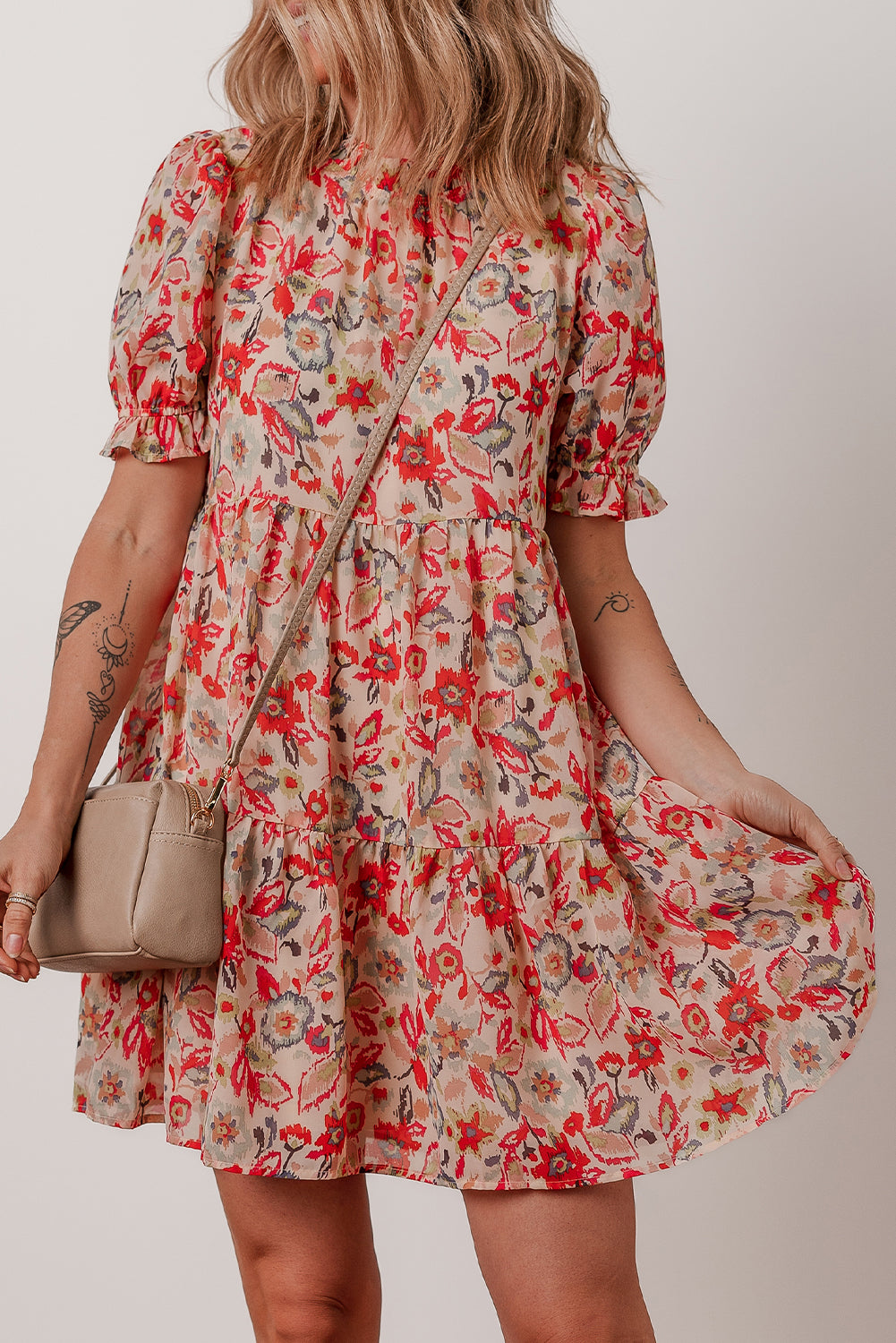 Multicolour Floral Dress
