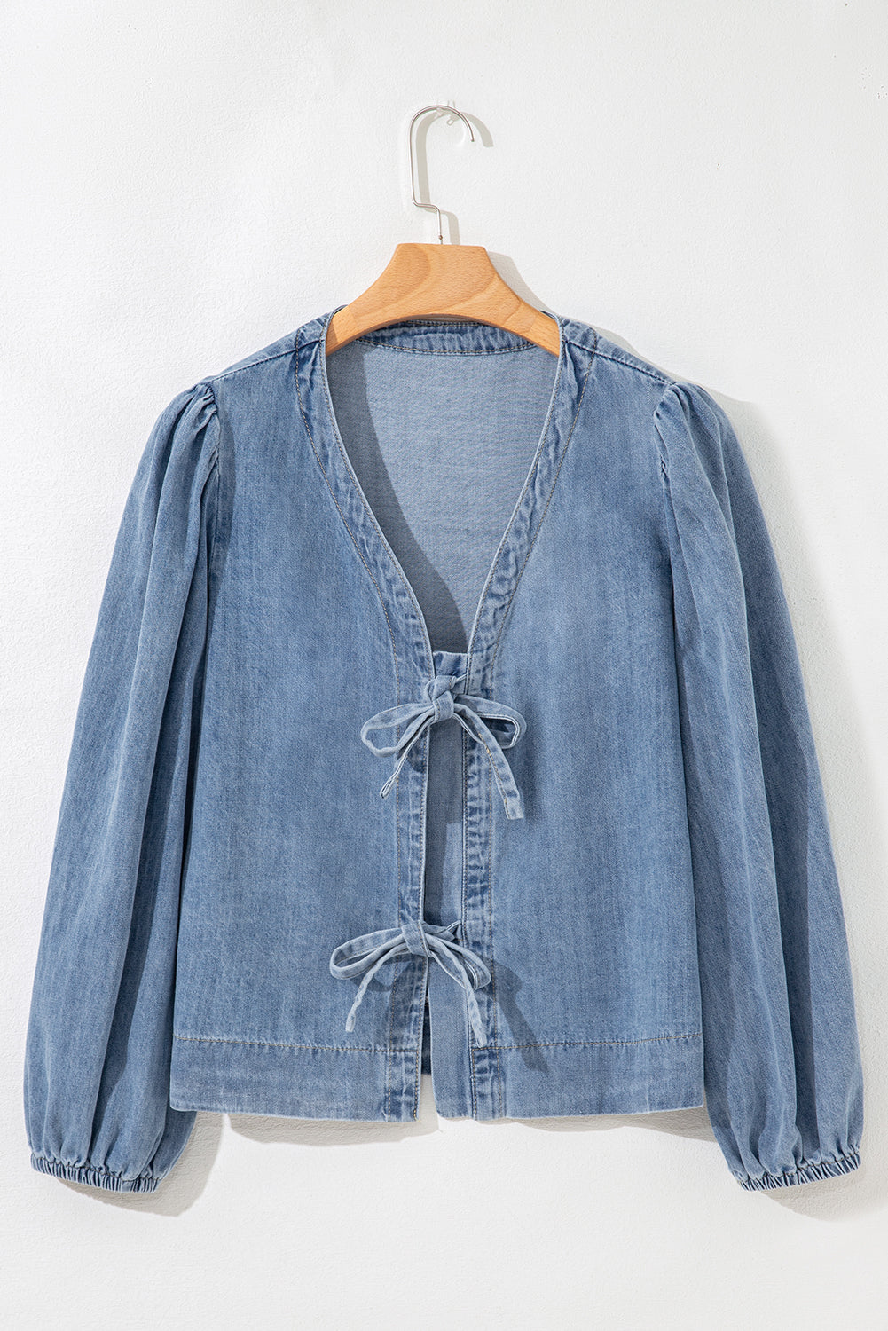 Blue Denim Top