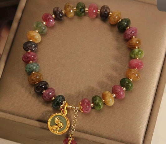 Multi Color Beaded Bracelet