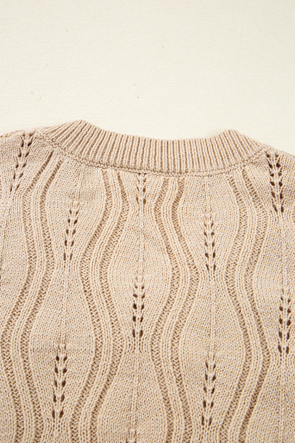 Smoke Gray Pearl Sweater