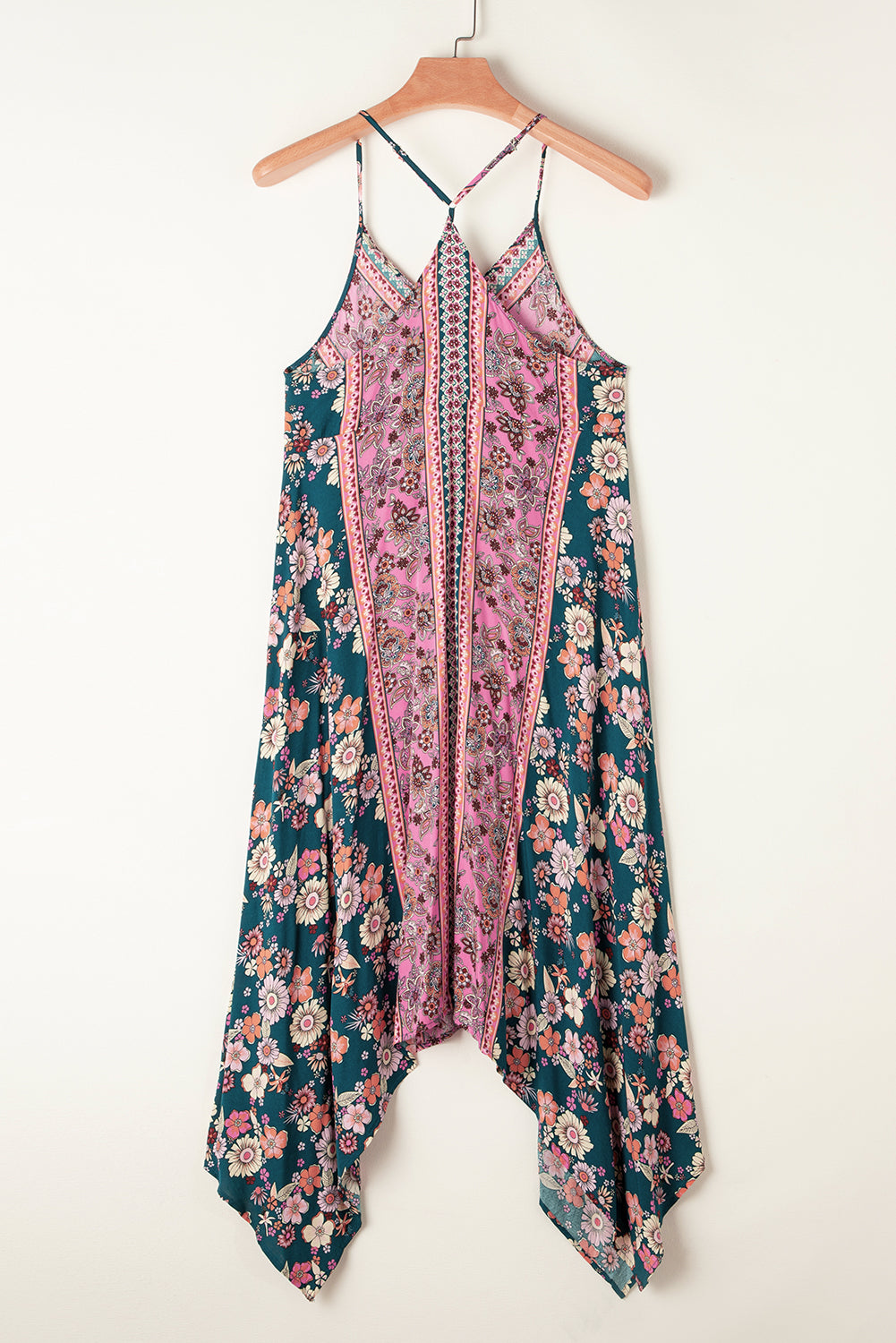 Pink Bohemian Long Sundress