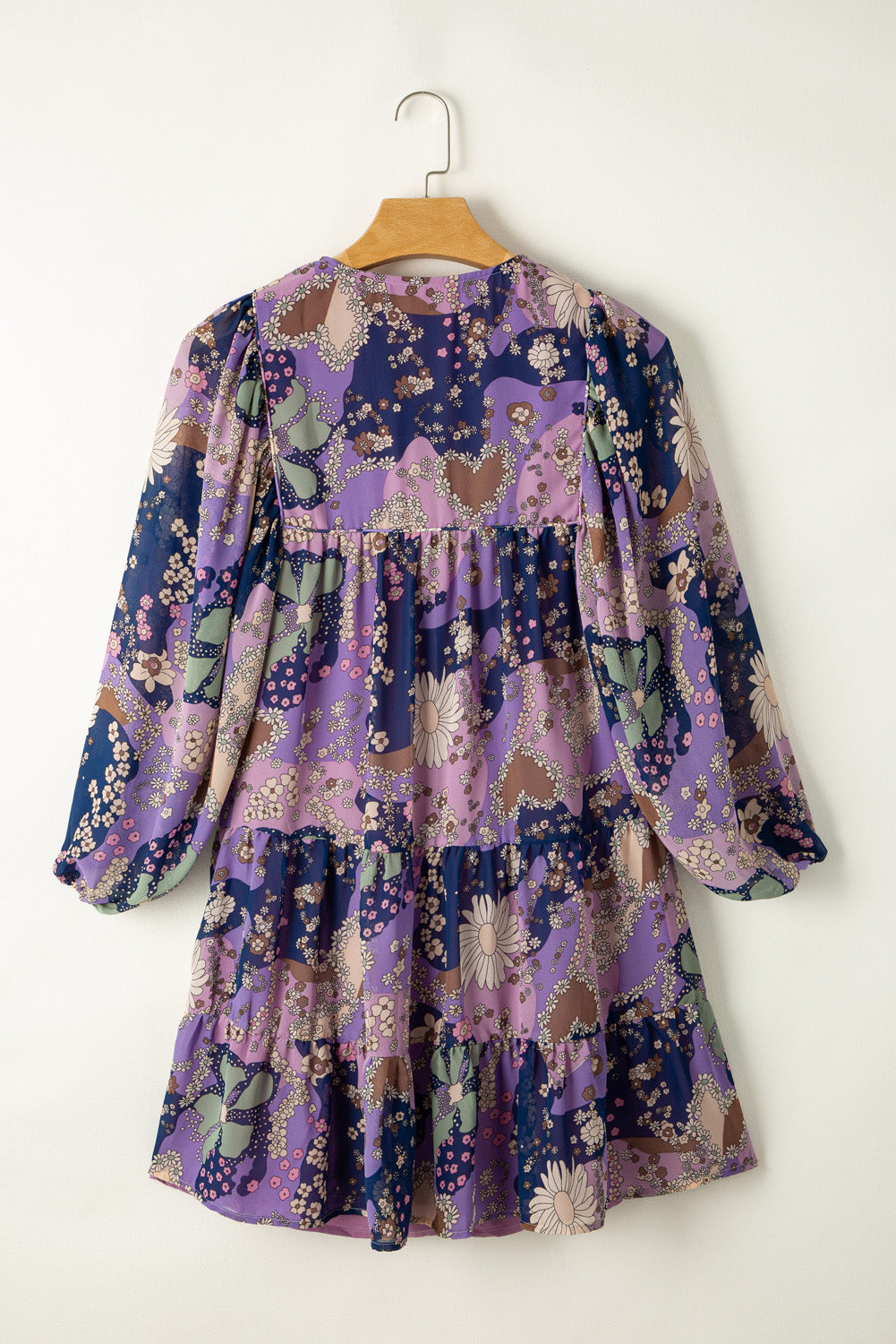 Purple Vintage Daisy Dress