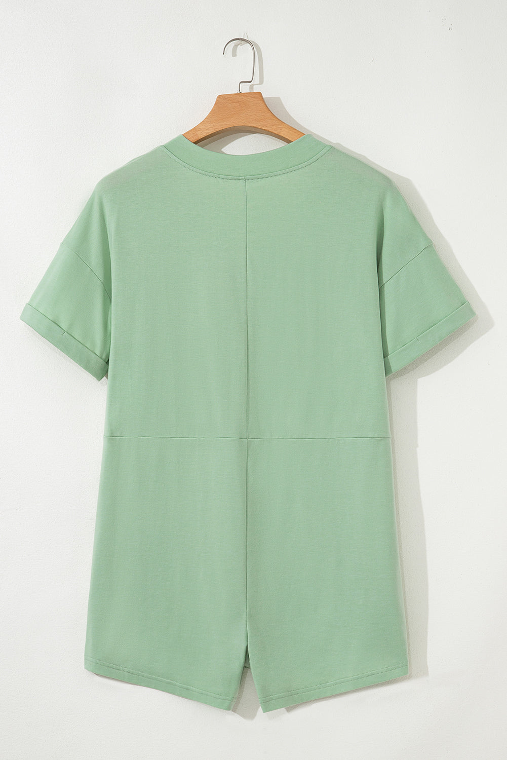 Green Loose Romper