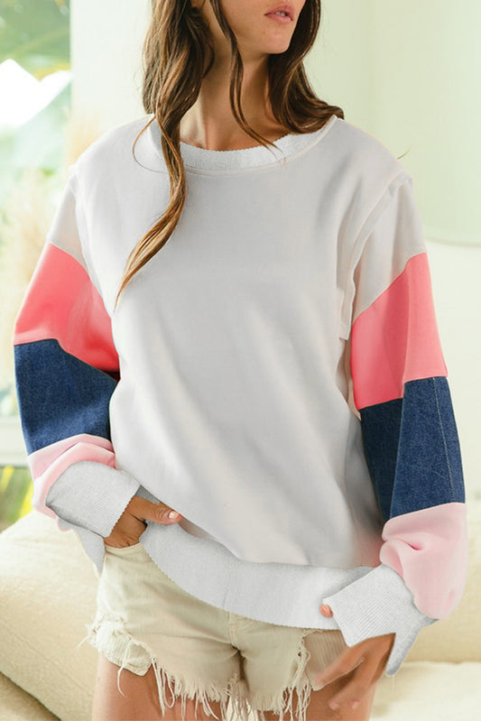 White French Terry Top