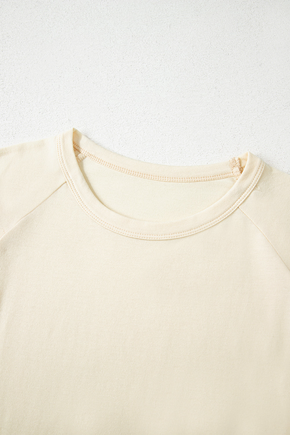 White Color Block T Shirt