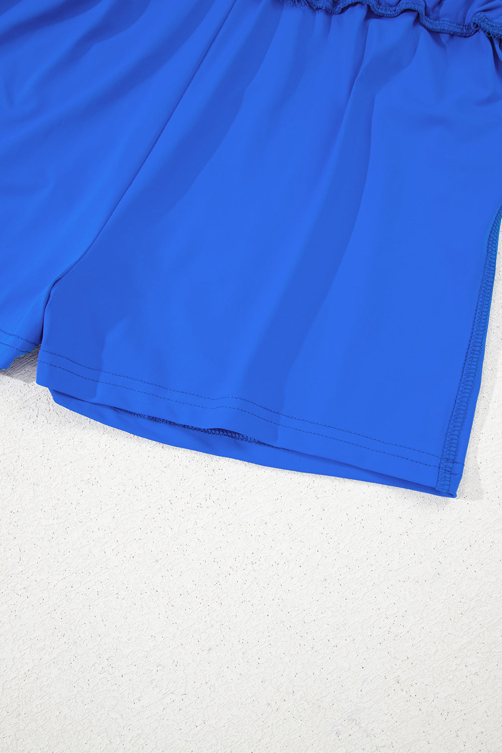 Sky Blue High Waist Lined Tennis Skorts