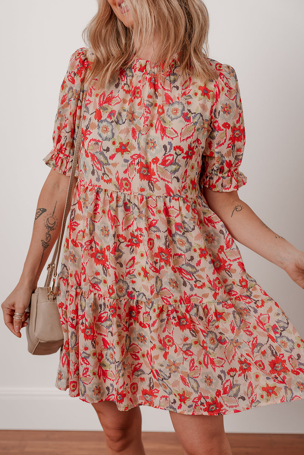 Multicolour Floral Dress
