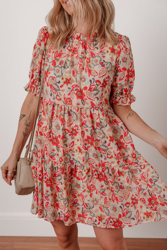 Multicolour Floral Dress