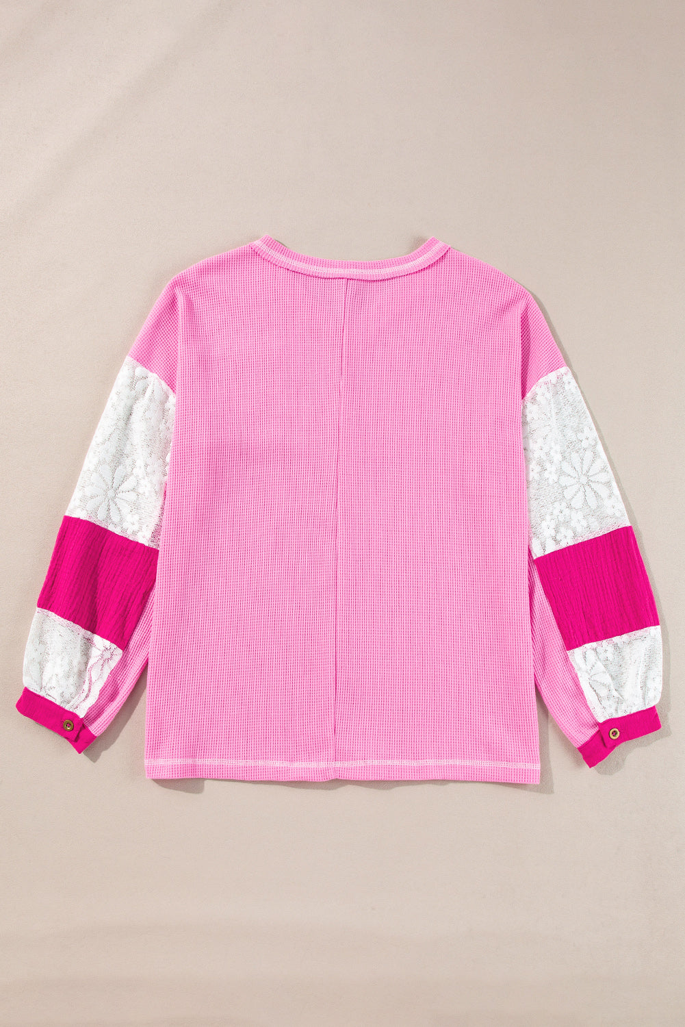Pink Lace Blouse