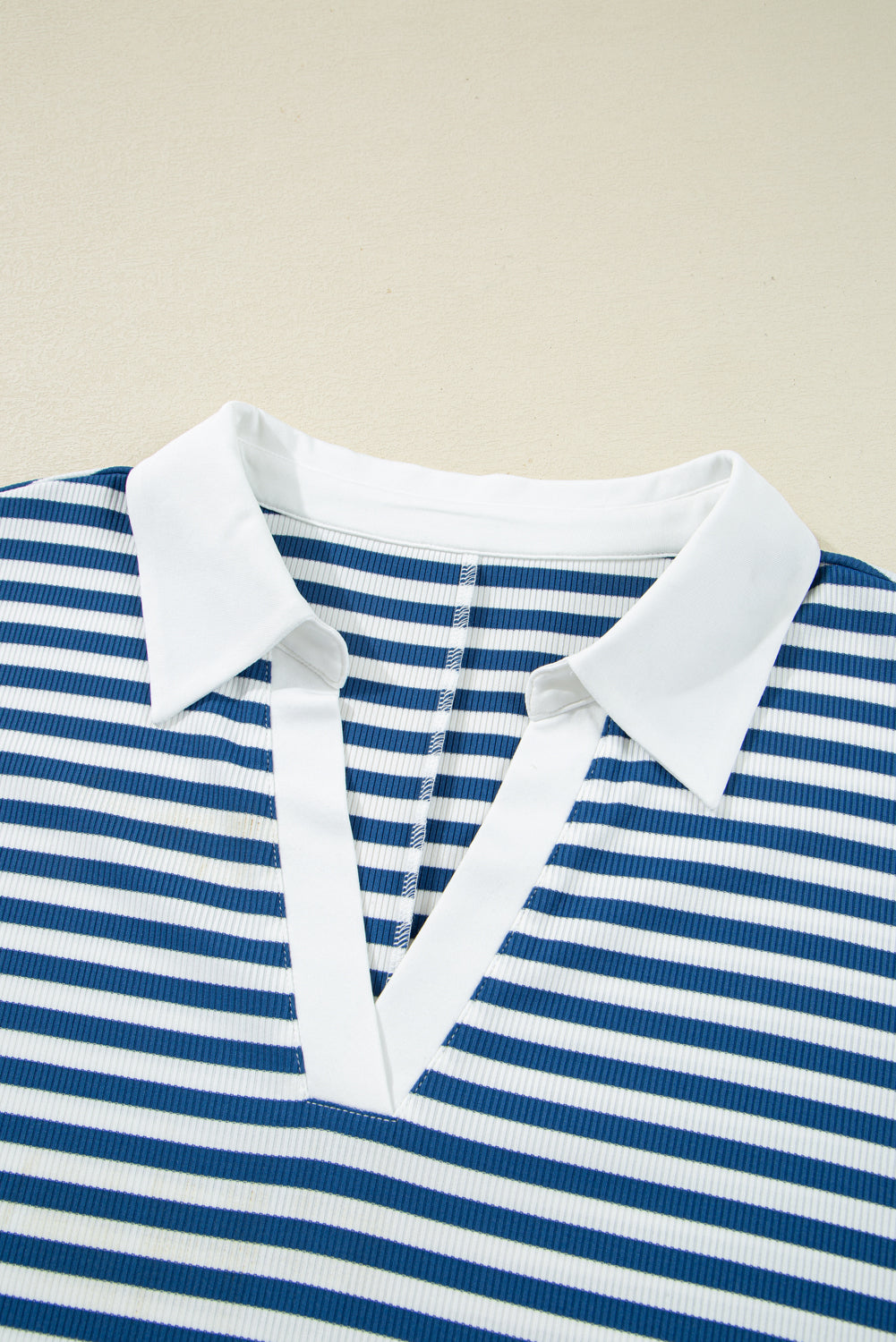Blue Stripe Skort Set