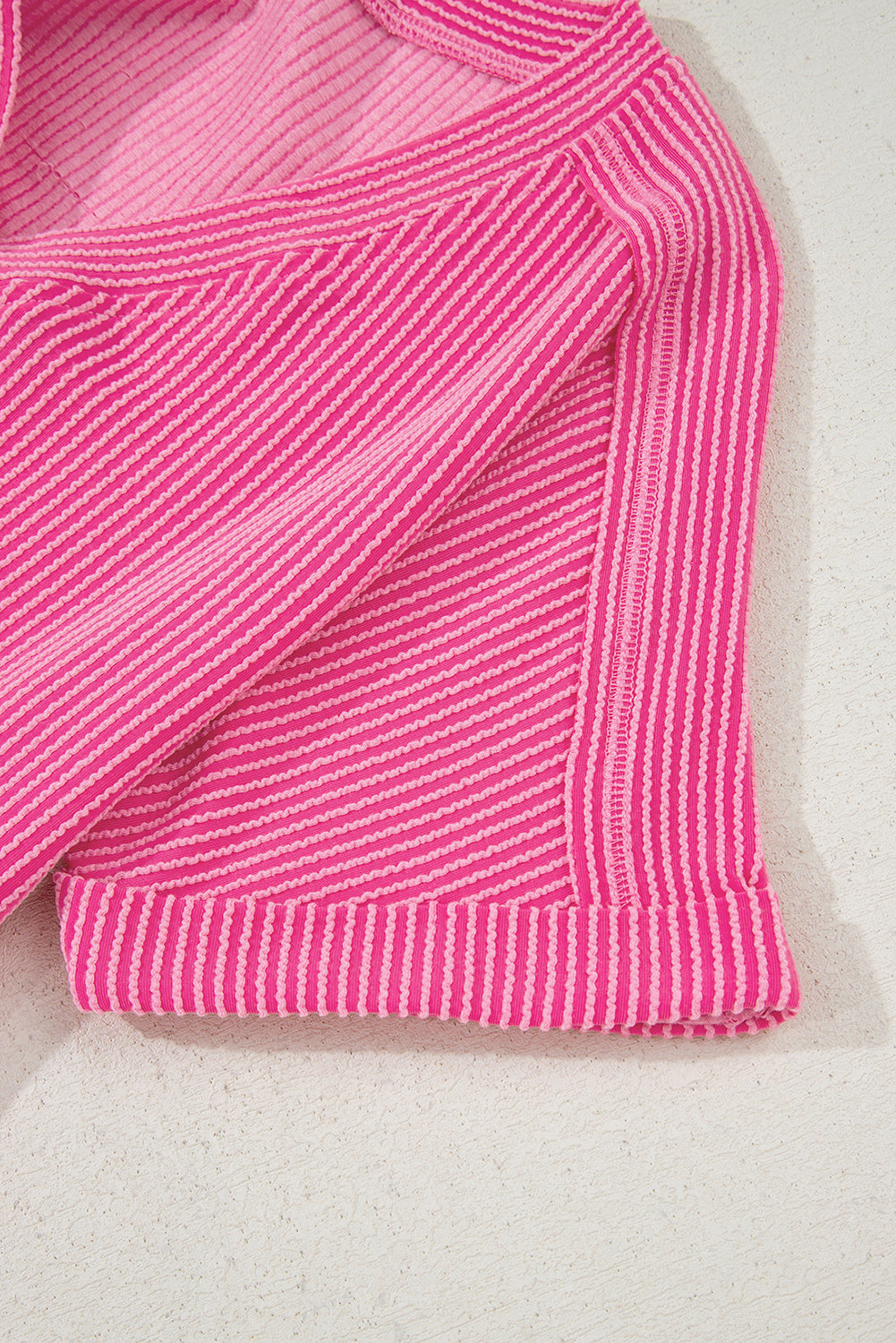 Bright Pink Buttoned Romper