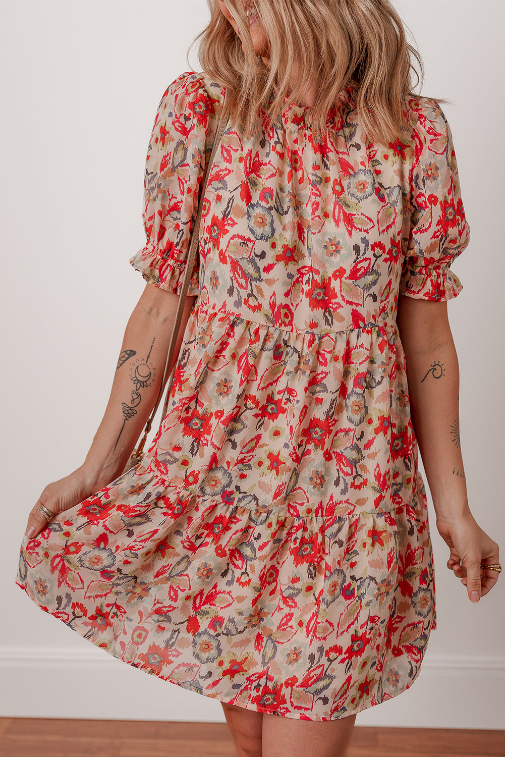 Multicolour Floral Dress