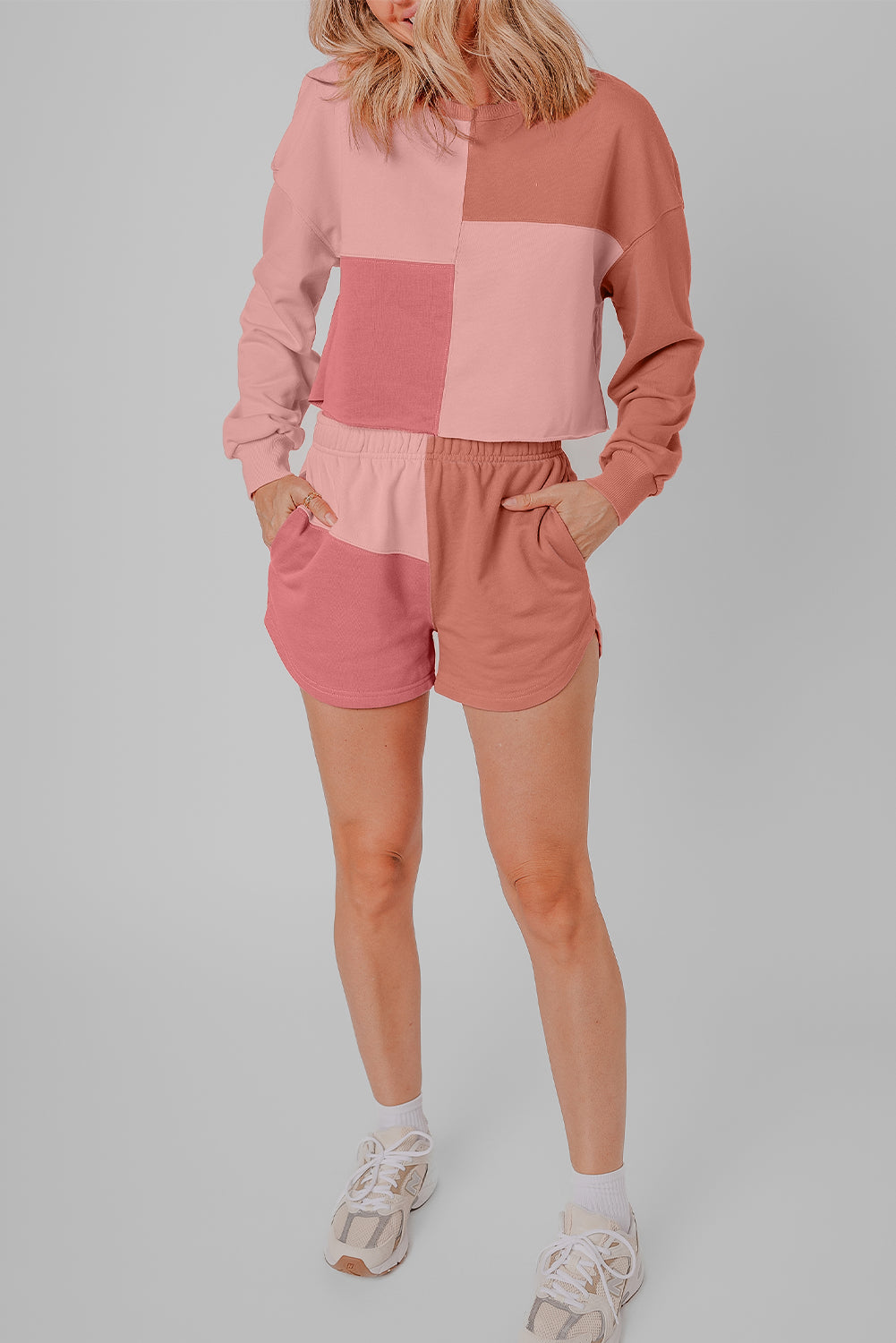 Peach Blossom Colorblock Set