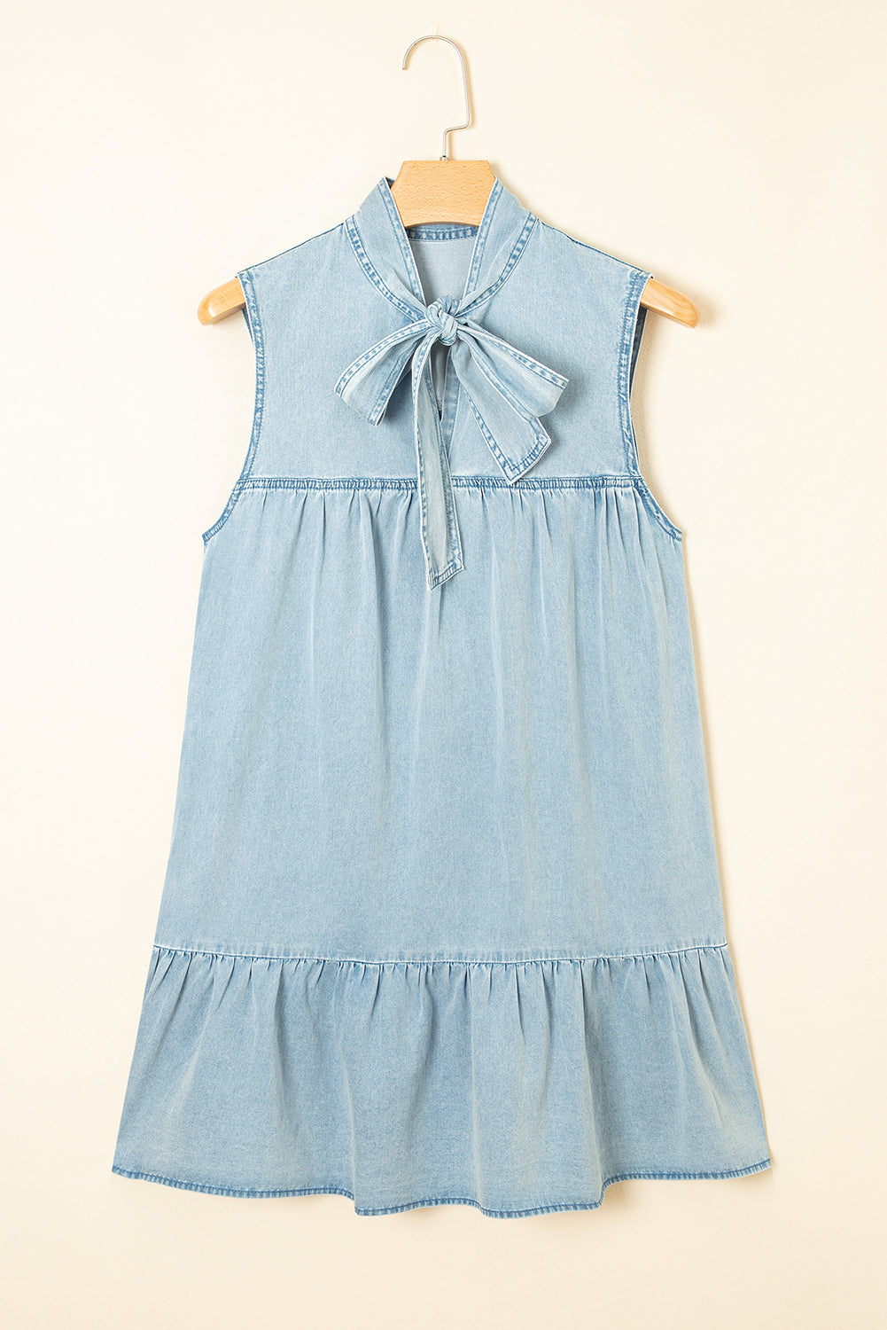 Blue Bowknot Dress