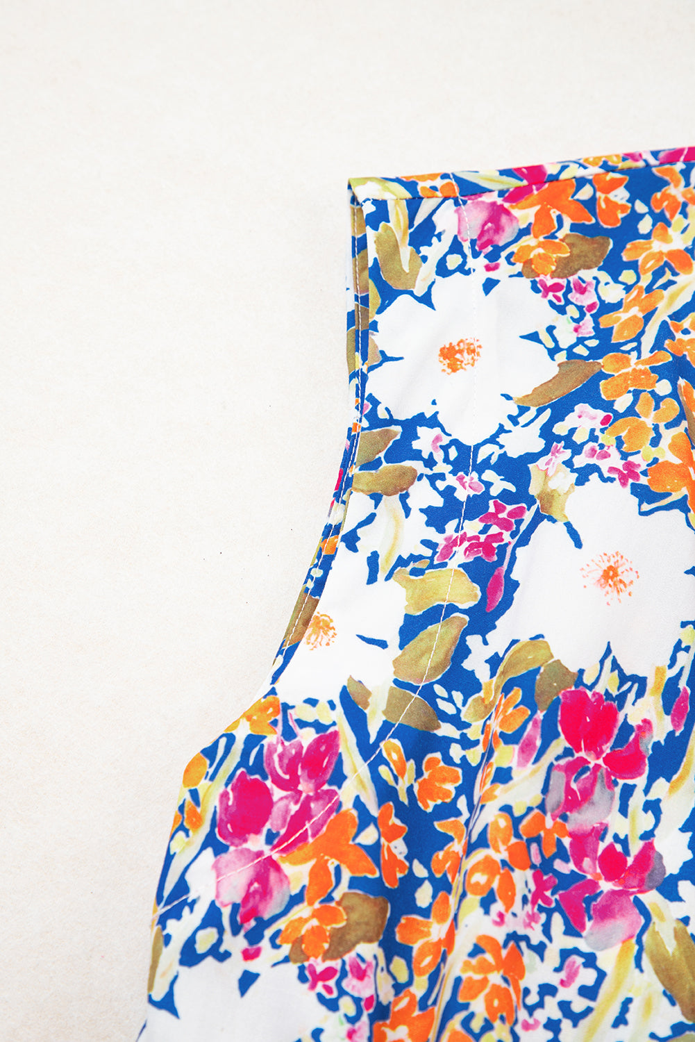Rose Green Floral Peplum Blouse