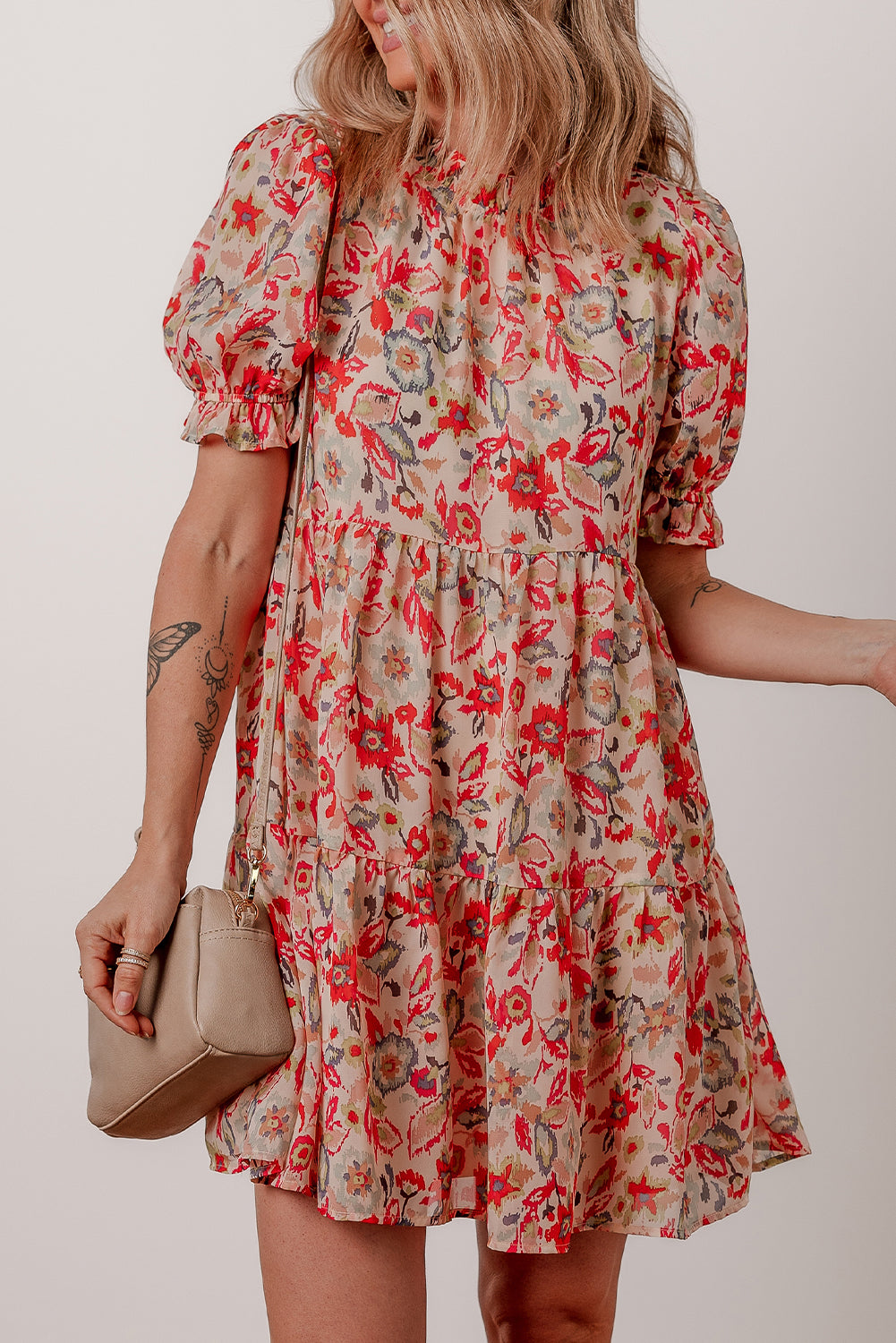 Multicolour Floral Dress