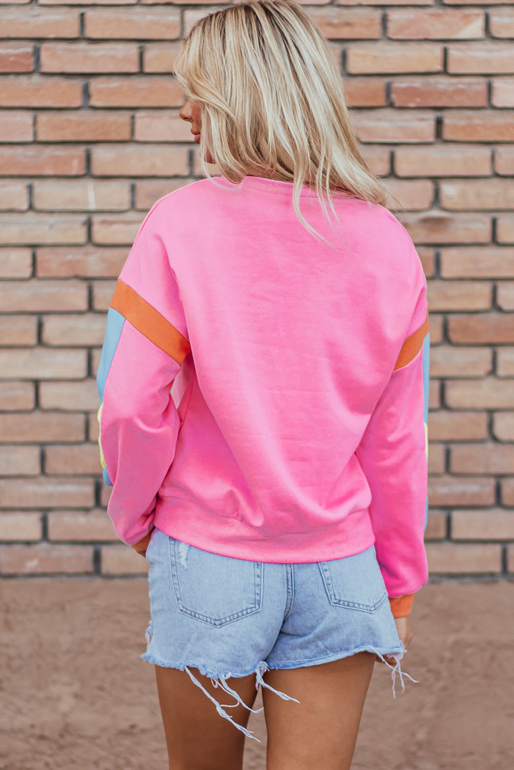 Pink Candy Terry Top