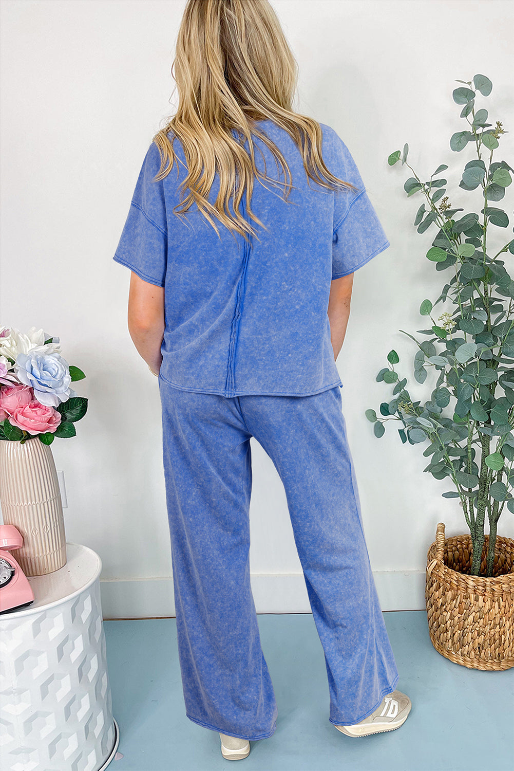 Lilac Floral Patch Set
