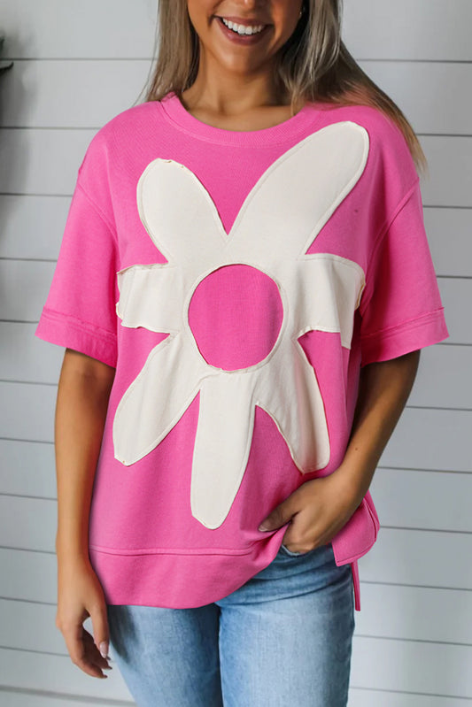 Sachet Pink Flower Shirt