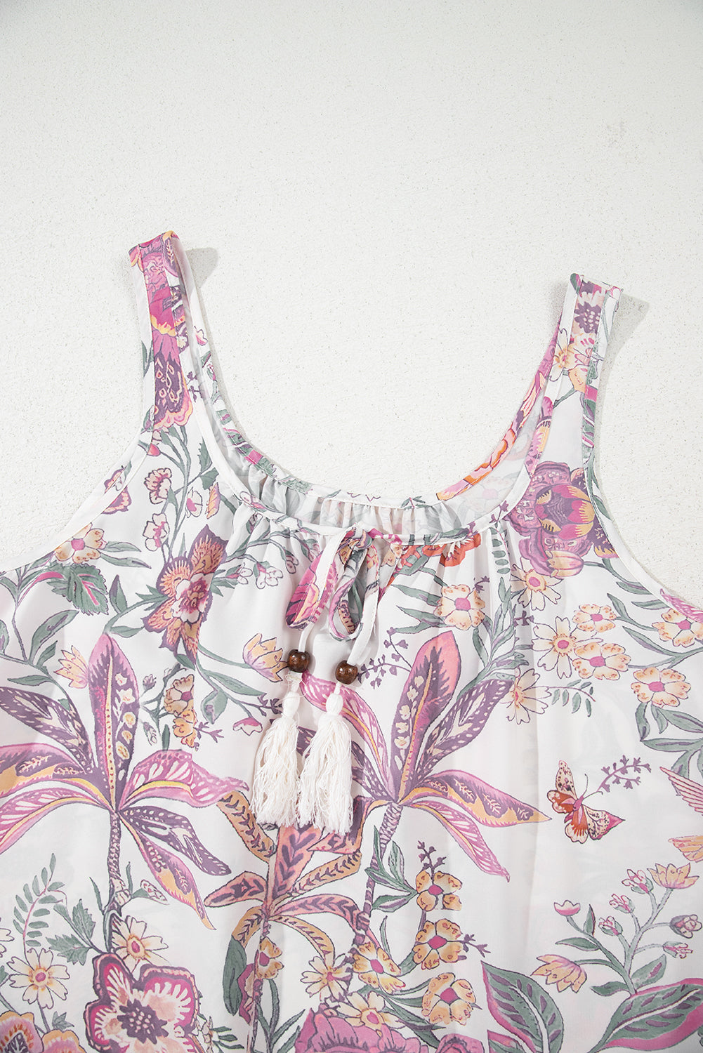Multicolour Floral Print Mini Dress