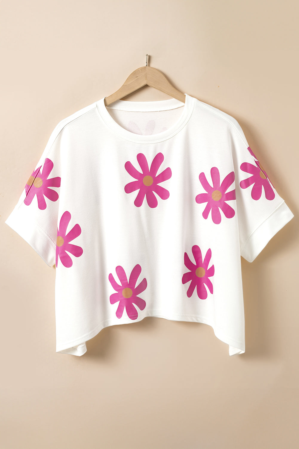 White Daisy Flower Shirt