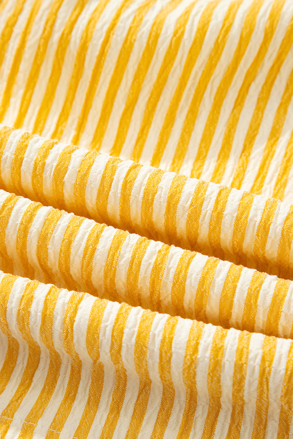 Yellow Stripe Romper