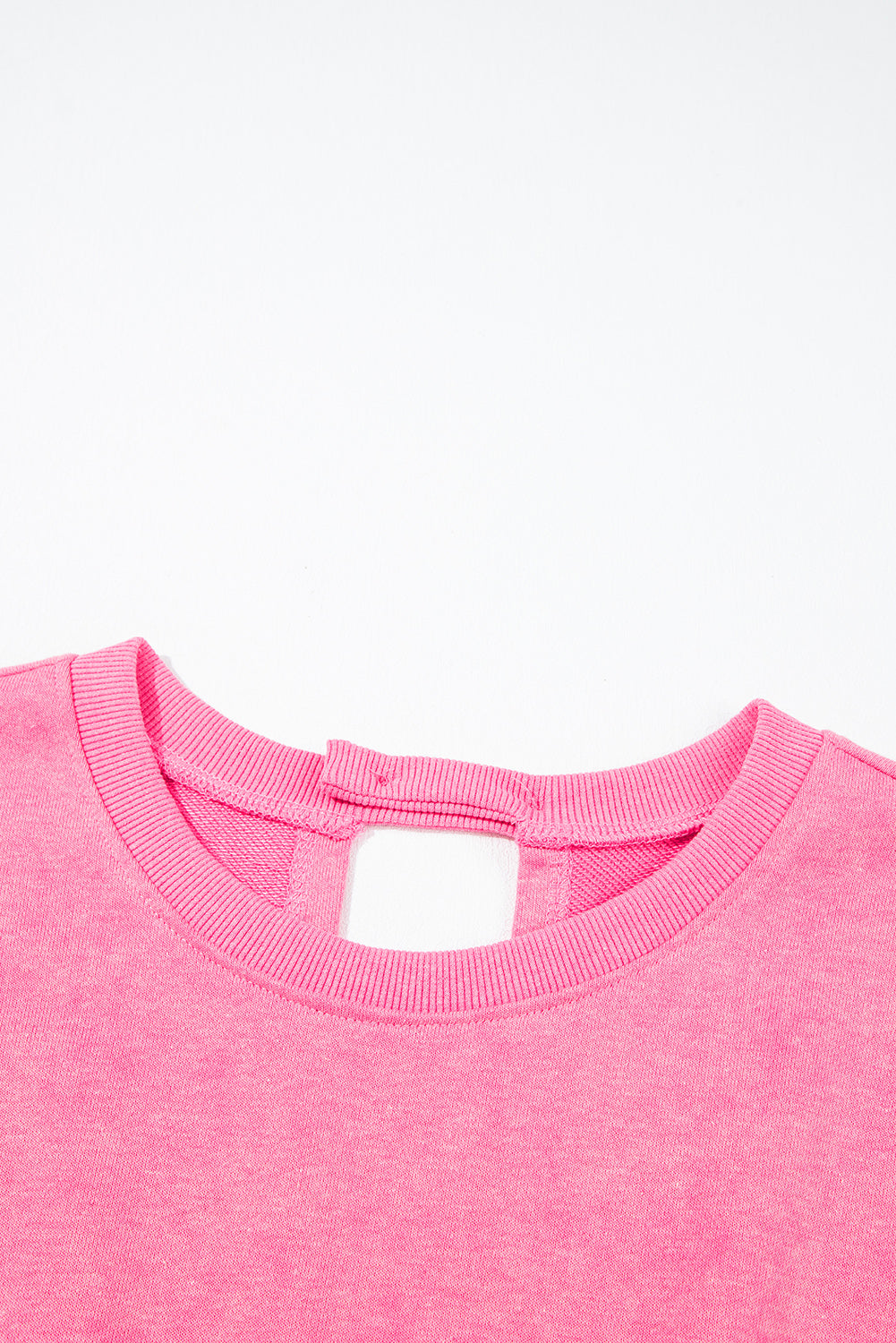 Hot Pink Mineral Wash Short Sleeve Romper