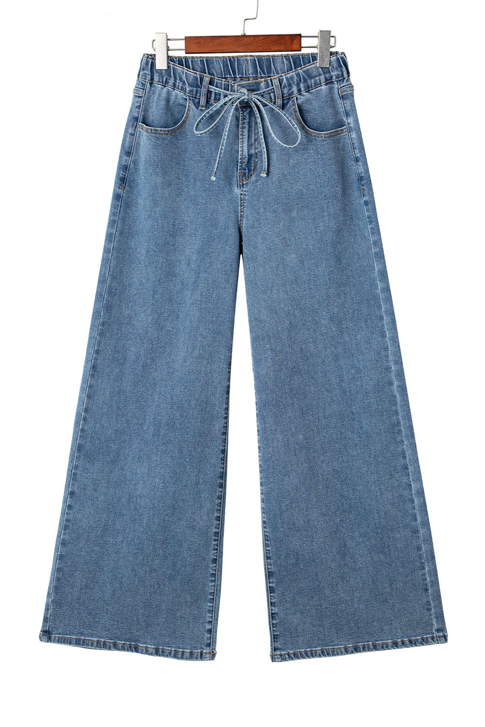Dusk Blue Medium Wash Denim Pants