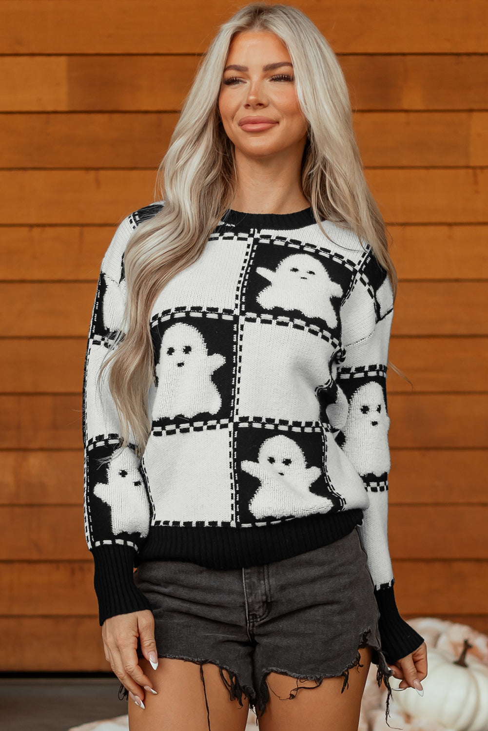Halloween Ghost Sweater