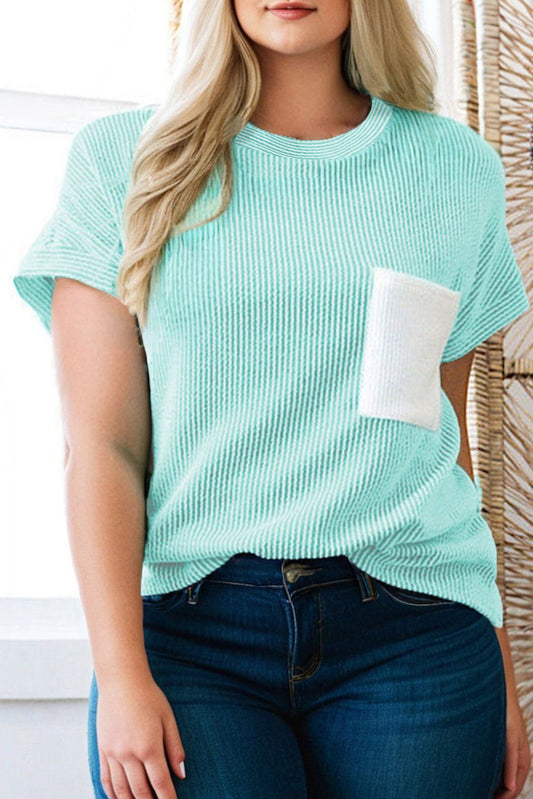 Light Blue Pocket Shirt