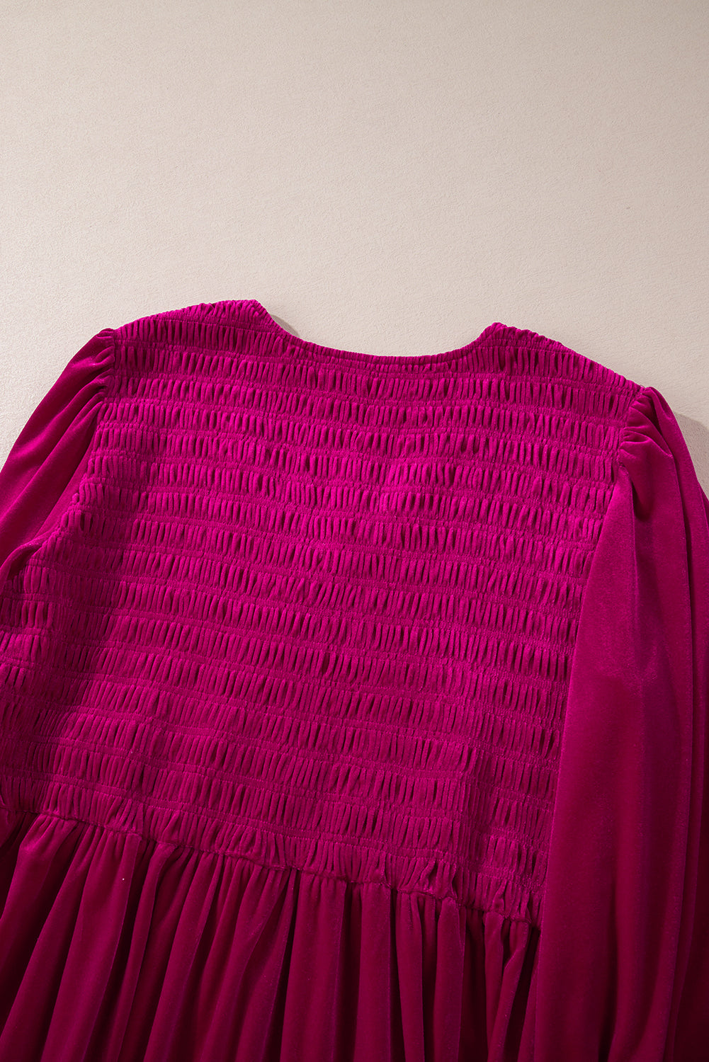 Rose Red Velvet Maxi Dress