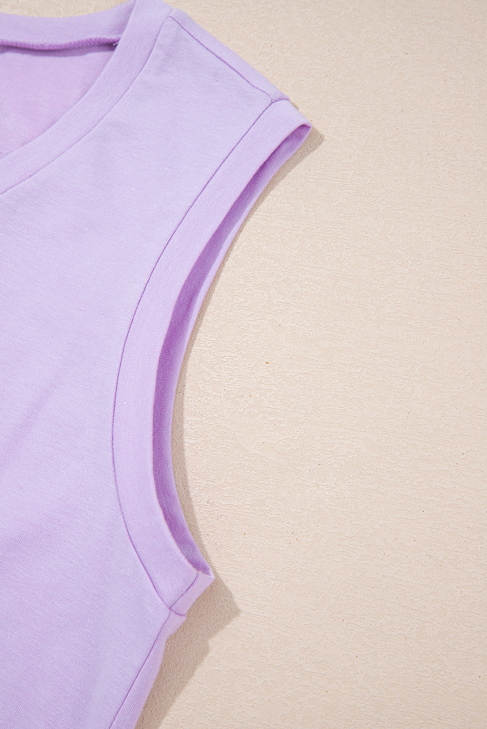 Purple Mineral Wash Casual T & Drawstring Pants Set