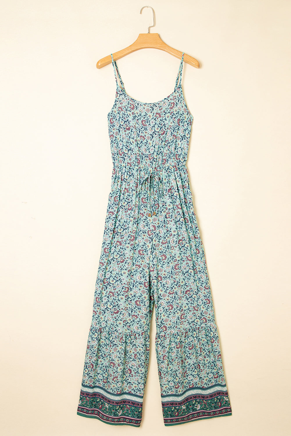 Green Bohemian Jumpsuit