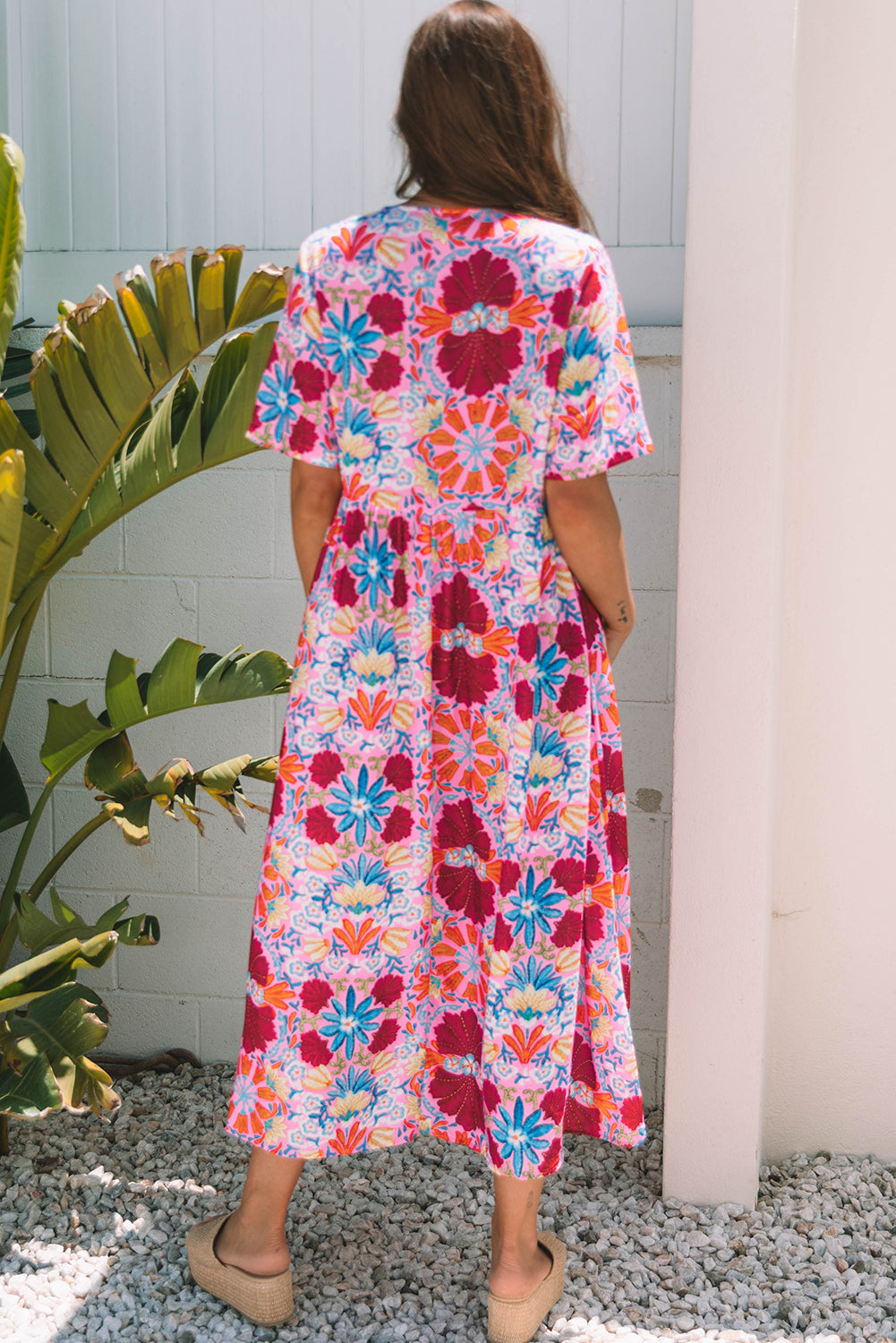 Rose Floral Dress