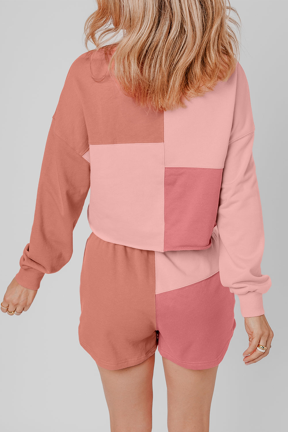 Peach Blossom Colorblock Set