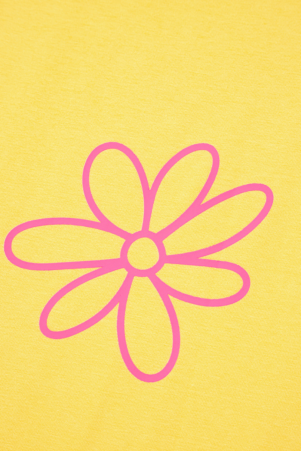 Yellow Flower Tank Top